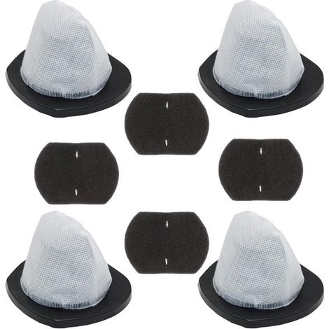 Adecuado para 4 juegos de filtros de polvo para aspiradoras Bissell 2030, 2030L, 20303, 20306, 20307, 20309, 2030H, 2030V, 2030X, 2030Z (1/5)