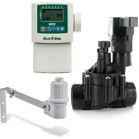 PROGRAMADOR A BATERIA WPX1 KIT ELECTROVALVULA 9V 1 RAIN BIRD SENSOR RSDBEX OFFERTA ESCLUSIVA