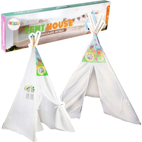 Hauszelt für Kinder Tipi Indian Clouds Wasserdichter Garten (1/4)