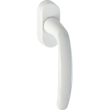 HOPPE 10760943 Atlanta Poignée de fenêtre 90 ° VK 7 x 32-42 mm Blanc RAL 9016