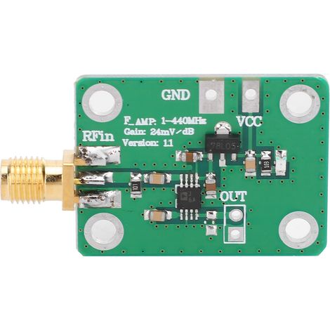 Module détecteur logarithmique RF AD8310 1440 MHz carte de mesure de puissance haute fréquence