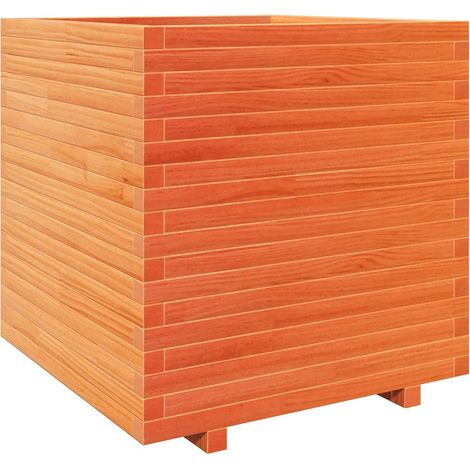 Maison Exclusive - Fioriera Giardino Marrone Cera 70x70x72,5cm Legno Massello Pino