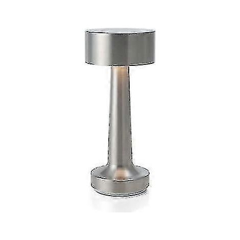 Lampes de table rechargeables à barre tactile (argent) (1/5)