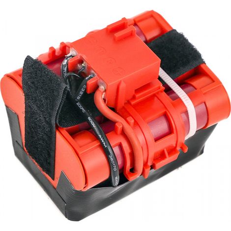 Batteria ricaricabile Cameron Sino rossa 2500mAh (1/3)