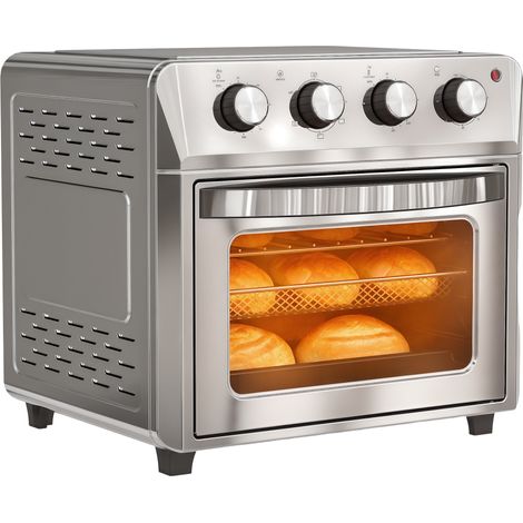 HOMCOM 24L Air Fryer Oven, Small Electric Oven, Grill, Roast, Bake, 1600W (1/5)