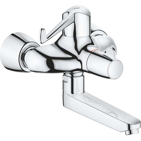 Mitigeur thermostatique de lavabo GROHTHERM SPECIAL DN 15, pour commande à levier chromé GROHE (1/3)