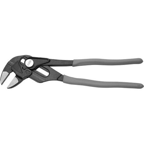 PINZA POLIGRIP C/BECCO LISCIO C/PULSANTE MAURER PLUS 250MM BRUNITA