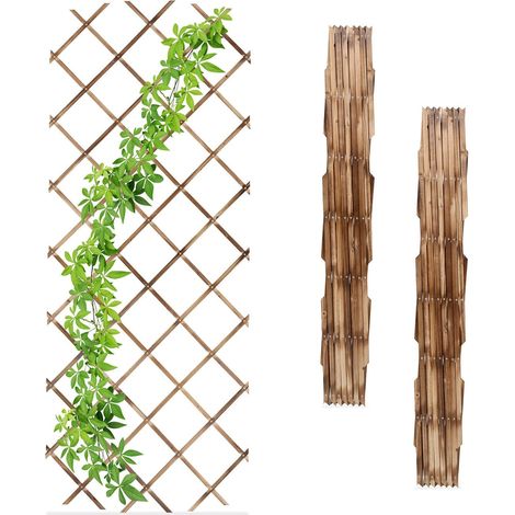 Ausziehbares Pflanzenspalier-Set, 180x90 cm, 3er-Pack