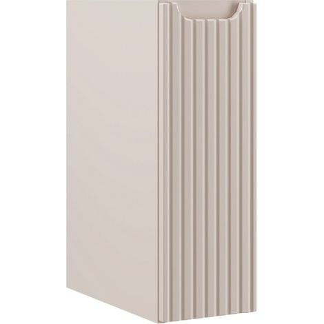 Mobile da bagno VANO - Marrone Congo - L20 × P39 × H57 cm - Da appendere - Bagno
