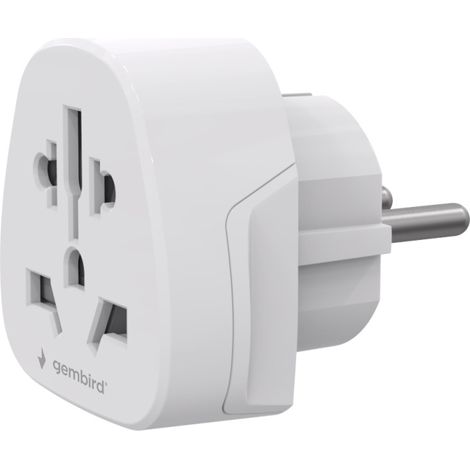 Adaptador de corriente de la UE a la del mundo, 15 A