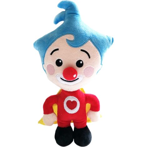 Peluche clown mignon anime coussin décor chambre bébé sommeil confortable jouet cadeau enfants (1/5)