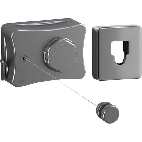 Séchoir à Linge rétractable en Acier Inoxydable pour intérieur et extérieur, 5,1 m, réglable et Invisible(La Nouvelle-Gris) (1/5)