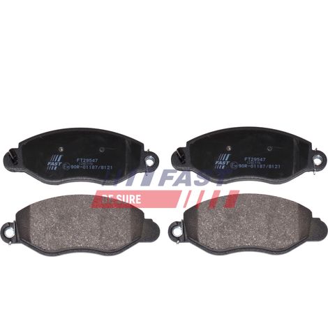 Pastiglie freno anteriori rapide FT29547 SENZA sensore (1/2)