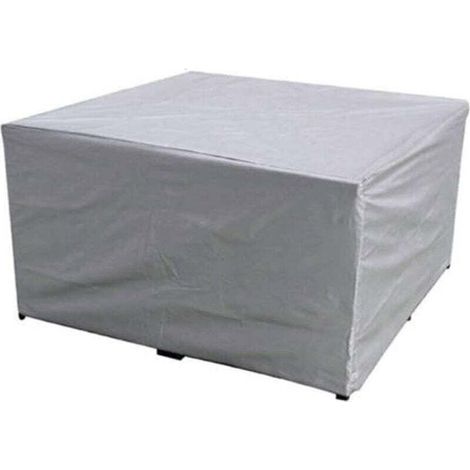 Housse de protection pour meubles de jardin, tissu en polyester imperméable, pour table et chaises de jardin, anti UV, pour table de jardin rectangulaire et chaises 11511570 CM (1/4)