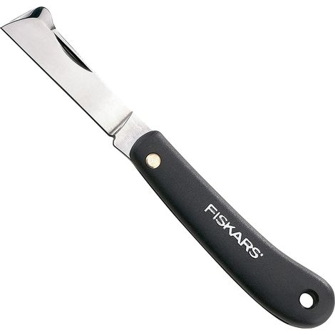 COLTELLO DA INNESTO A PENNA rivetto ottone  - FISKARS