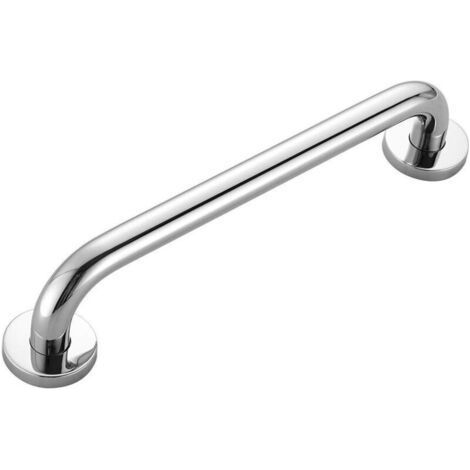 Barre d'appui de Douche 40 CM, Poignee de Salle de Bain, Chrome, Inoxydable, Argent (1/4)