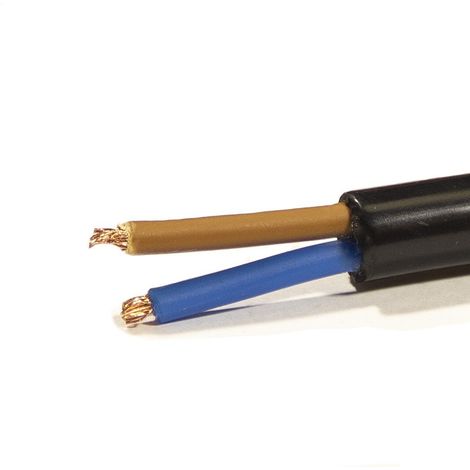 Mtr Manguera 2X2,5 mm. FLEXIBLE PVC RV-K 0,6/1KV -CPR-