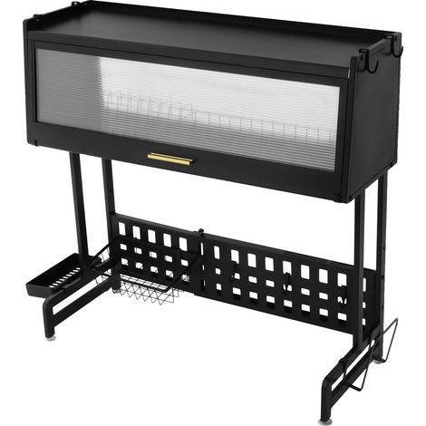 Escurridor de platos, para colocar sobre el fregadero, diseño ajustable. (1/2)