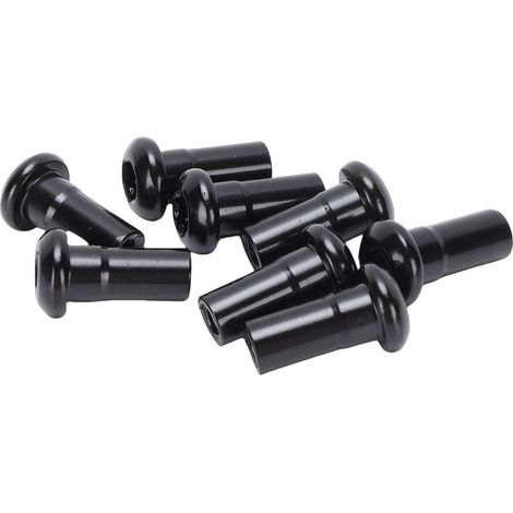 Vis de Rechange pour écrous de Charnière de Porte, Acier Robuste anodisé Noir, Vis d'usinage CNC avec Fonctionnement Fluide, Idéales pour JL JLU Sport Sahara Unlimited et JT 2018-2025 (1/5)