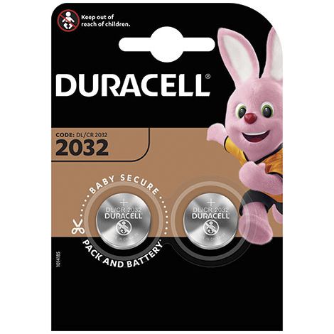 PILA LITIO BOTON CR2032 BLISTER 2 UD DUR
