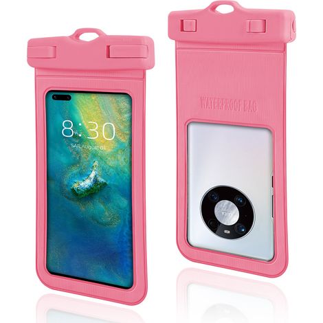 Housse Étanche Pour Téléphone - Flottante - Avec Lanière - Compatible Tous Modèles - 1 Pièce (1/5)