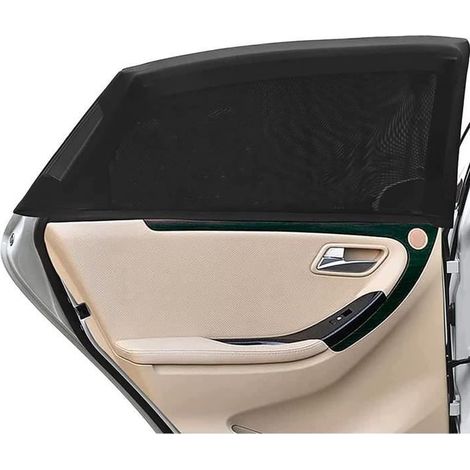 Lot de 2 pare-soleil pour voiture - Protection solaire universelle double face - Protection UV[364] (1/4)