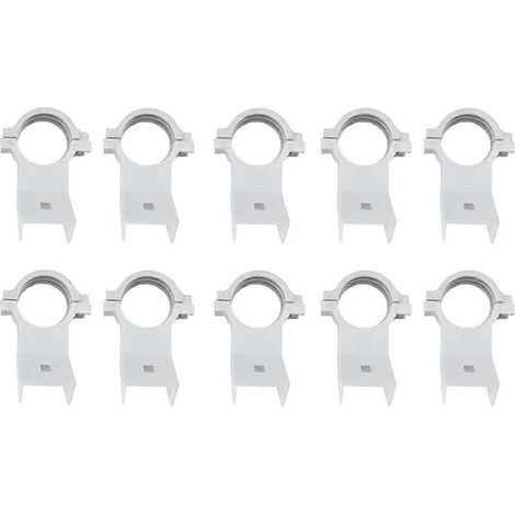 Lot de 10 supports de fixation LNB à tête haute fréquence KU pour antennes paraboliques (1/5)