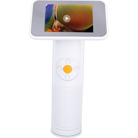 Microscope numérique portable pour enfants, écran HD 4K de 2,8 pouces, grossissement 1600x, format de poche, pour l'observation microscopique et l'éveil scientifique. (1/5)