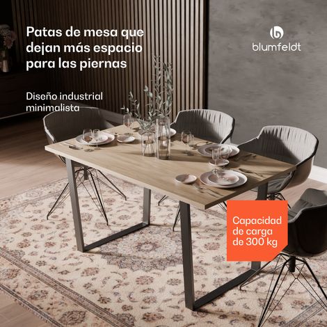 Blumfeldt Patas de mesa Ayr 72 x 72cm metal (1/5)