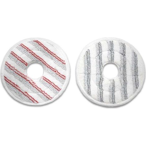 2 pièces adaptation Vileda microlida mop chiffon de rechange microfibre rotary stick type mop head accessoires