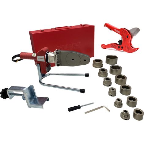 ROTHENBERGER Industrial Muffenschweißgerät 800 W inkl. Kunststoff-Rohrschere Ø 42 mm im Koffer - 36062 (1/4)