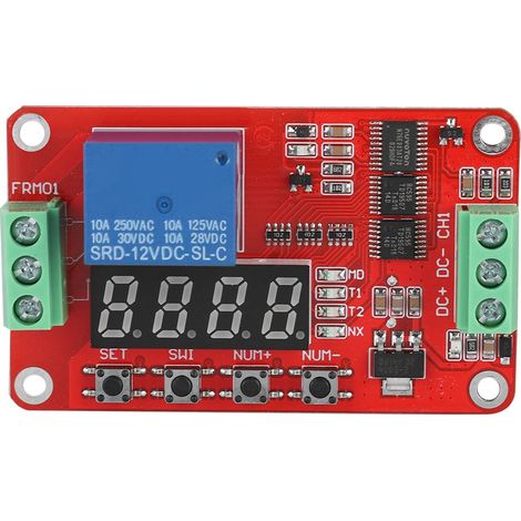 Module de Temporisation à Boucle Infinie FRM01 avec Auto-blocage pour Automatisation et Cycles (1/5)