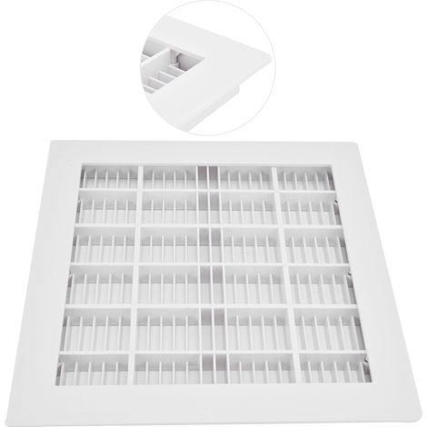 Grille de bonde de fond carrée de remplacement pour piscine de taille moyenne à grande (1/5)