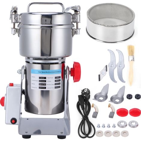 Eosnow Elektrische Mühle Körner Gewürze Kaffee Trockenfutter Mühle Schleifmaschine Haushaltsbedarf 220 V (1/5)