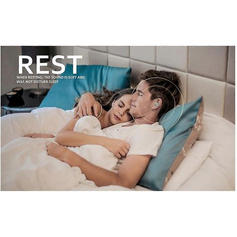 Bouchons d'oreilles antibruit pour dormir, ultra-doux et réutilisables, en silicone flexible. (1/5)