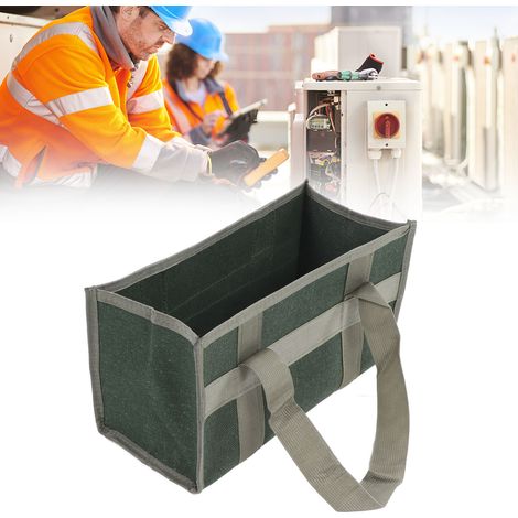 Robuste Werkzeugtasche aus strapazierfähigem und kratzfestem Canvas, Werkzeugtasche für Reparaturen und Elektriker 084-3 (1/5)