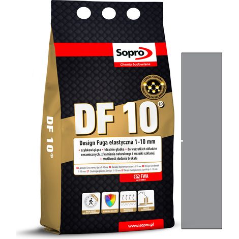 Mortero Sopro DF10 gris 15 4kg 1053A (1/5)