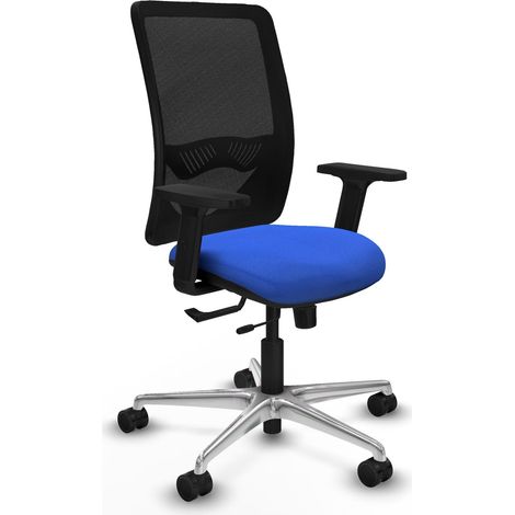 Silla ergonómica piqueras y crespo Zulema crema aluminio (1/2)