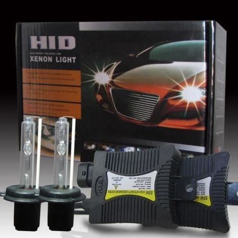 Kit Conversion HID 55W H7 8000K Ampoules Xénon Ballasts Accessoires Auto Bo52889 (1/3)