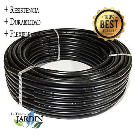 Tubo per Irrigazione a Goccia 16 mm a 33 cm Nero, 100 metri, Suinga (1/5)