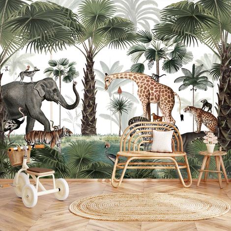 Papier peint salut de la savane papier peint (1/5)