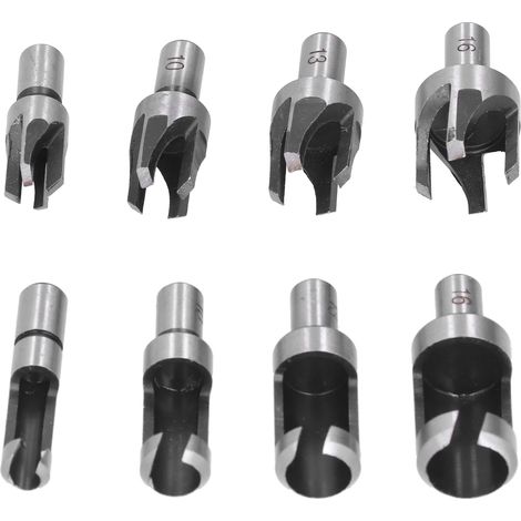 8 pièces mèche à bois trépan carbure acier baril griffe type pour perceuse électrique industrielle durable (1/5)