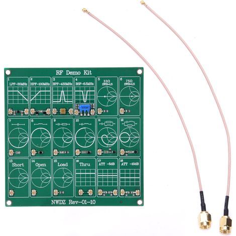 RF Demonstration Kit RF Test Module Vector Network Analyzer Board Filter/Attenuator Module (1/5)
