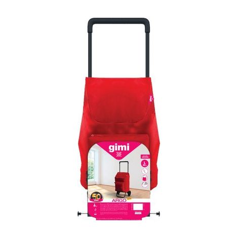 CARRELLO PORTASPESA ARGO NEW GIMI ROSSO CM 37X33 H.CM 96