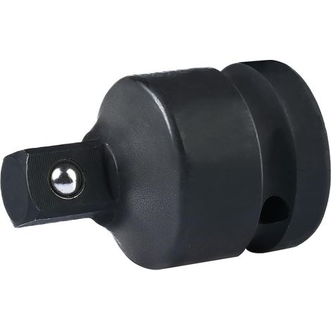 Adaptateur et réducteur pour clé à douille : douille femelle à entraînement carré 3/4", douille mâle à entraînement carré 1/2". (1/5)