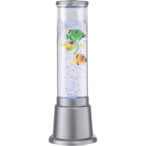 Lampe de table sur pied LED RVB Pilier de couleur de la lumière changeante Décoration Poisson Lights Direct 85127-21 (1/5)