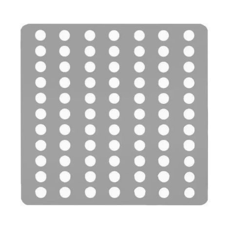Sollbry Couvercle de vidange en acier inoxydable anti-encrassement (15 x 15 cm) (1/5)