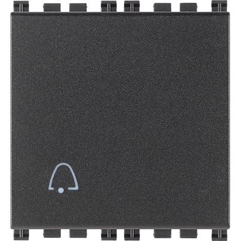 VIMAR - 19008.2.C Pulsante 1P NO 10A campanello 2M grigio