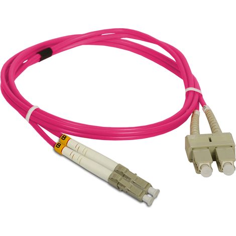 Cable de conexión MM OM4 LC-SC dúplex 50/125 5,0 m alantec