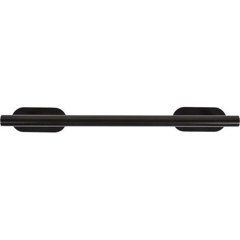 Porte-Serviettes Mural "Métal" 40cm Noir (1/5)